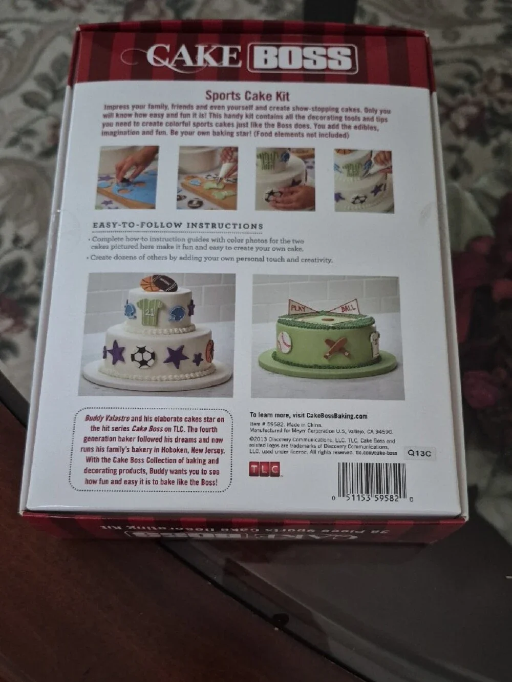 Cake Boss Sports Cake Decorating Kit - Multicolor